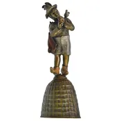 “Magic Flute” Bronze Bell by Cheryl Ann Lorance