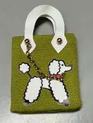 #15280 Poodle Parade Barbie REPRODUCTION PURSE ONLY