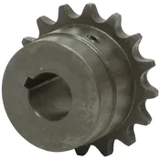 1.00" (1") Bore Coupler Sprocket 50 Pitch 16 Tooth