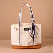 The Darling Canvas Tote Bag-Huddle Up