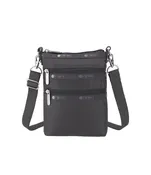 3-Zip Crossbody