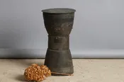 Early Repoussé Bronze Drum from Alor Island