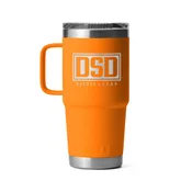 DSD Yeti Rambler | 20oz Travel Mug Crab Orange