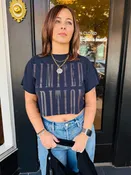 Cropped Limited Edition Graphic Tee