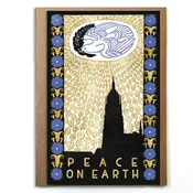 Vintage Peace on Earth Card