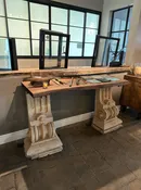 Amazing Console Table made of Europen Buildings ornaments,  Unique and Classy