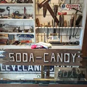 Camp Style "Candy, Soda, Lunch" Sign — Aurora Mills