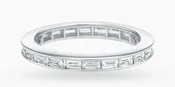 Baguette Diamond Eternity Ring — Wm. Effler Jewelers