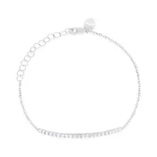 14k Diamond Bar Bracelet
