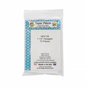 1 1/4" Hexagons (75 Pieces)