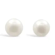 14mm Freshwater Pearl Studs with Gold Plated Posts