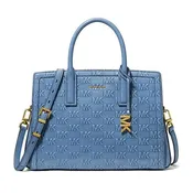Michael Kors Laila Medium Satchel - French Blue
