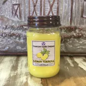 Lemon Verbena - Mason Jar Candle — Liberty Vintage Marketplace