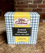 Lemon Almond Cheesecake Ball — Taste of Gourmet