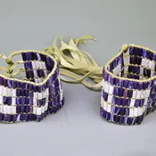 Bracelets- Wampum 5 Row Pair