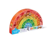 100pc Puzzle - Rainbow Animals