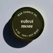 Velvet Moss Soy Candle - 4 oz Gold Tin