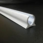 8.5 mm. PVC Radius Rail