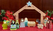 12 Piece Childrens Nativity Set