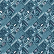 Blue Star Wars Rebel Gear on Flannel