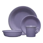 4 Pc Lavender Place Setting