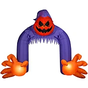 10 Foot Reaper Archway Kaleidoscope Projection Light Up Halloween Inflatable Lawn Decoration