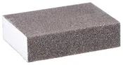 3M 00051144090938 Sanding Sponge, 2-5/8 in W x 3-3/4 in L x 1 in T, Aluminum Oxide, Fine/Medium, 24 PK