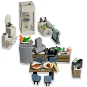 Kitchen & Bathroom Furniture Brick Set