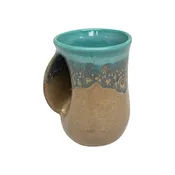 Handwarmer Tea/coffee Ceramic Mug - Left Hand
