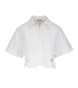Albaine Embroidered Denim Shirt