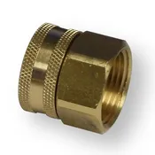Garden Hose Adapter Brass FHT Swivel x 3/4″ FPT