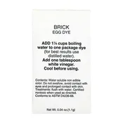 Brick Pysanka Dye