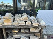 Decorating building materials claimed from old buildings in France