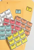 Tabbies® Legal Exhibit Index Tabs, Pack of 50