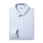 Button Down Pinpoint Dress Shirt – Light Blue