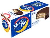 BAKERY FRESH Double Decker Sleeve MoonPie  - Chocolate