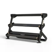 Hoist 60″ Dumbbell Rack 3-Tier – Matte Black