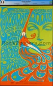 BG-75 - Yardbirds/The Doors - Bonnie MacLean Signed - Fillmore Auditorium - 1967 Poster - CGC Graded 9.8