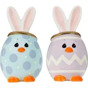 Angeled Eggs Easter Bunny Salt and Pepper Shakers