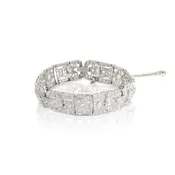Art Deco Platinum Bracelet