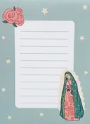 Marian & Saints Catholic Notepad: Our Lady of Guadalupe