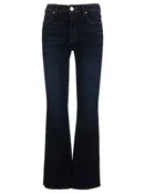 Ana High Rise Flare Raw Hem Jeans