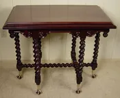 Victorian Mahogany Lamp Table
