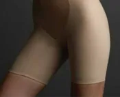 Firm Control Satin Panel Hi Waist Shapewear Shorts