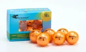 Chromax® Colored Orange Golf Balls - Metallic M5 6 Ball Pack