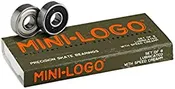 Mini Logo Skateboard Bearings Single 8pk