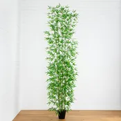 12-ft Artificial Bamboo Tree | Japanese-Inspired Tall Decor
