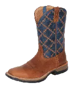 11" Tech X Boot Saddle & True Blue from Twisted X