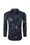 Geo Formation (Leather Look) Navy
