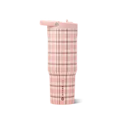 Pillow Talk Plaid HydroJug 32 oz Sport Water Bottle
